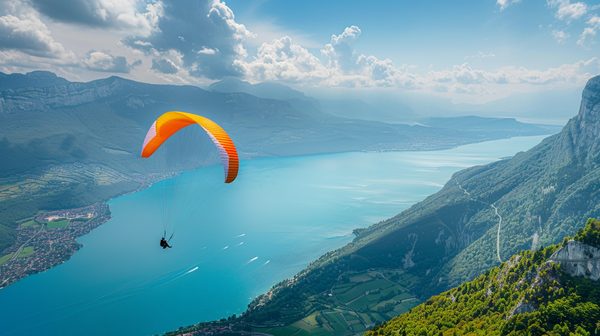 Découvrez le parapente à annecy avec des vols inoubliables